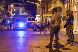 Politie in actie voor vechtpartij in de Haltestraat in Zandvoort