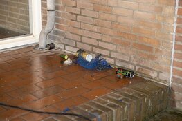 Afvalzak in brand in hal van appartementencomplex in Zandvoort