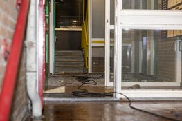 Afvalzak in brand in hal van appartementencomplex in Zandvoort