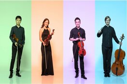 Simply Quartet treedt op in gemeentehuis Bloemendaal