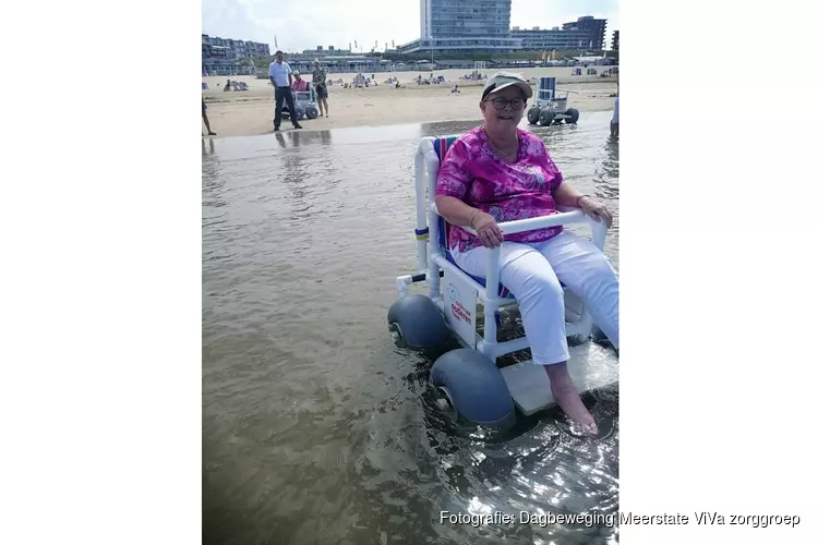 Dagbeweging Meerstate dankzij het Nationaal Ouderenfonds naar Zandvoort aan Zee