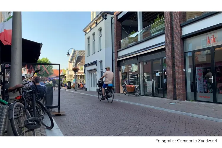 Einde afsluiting Haltestraat