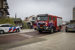 Brandweer uitgerukt na melding van brandende strandtent