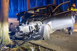 Automobilist crasht in Aerdenhout