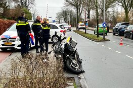 Motorrijder gewond bij ongeval in Bloemendaal