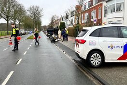 Motorrijder gewond bij ongeval in Bloemendaal