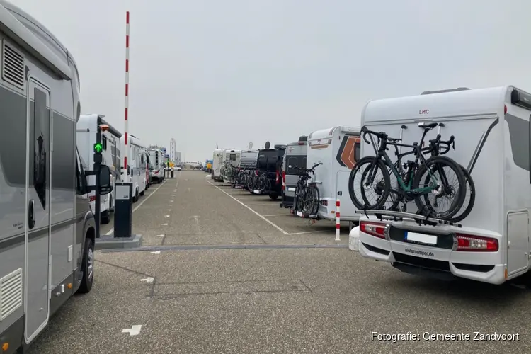 Parkeersysteem camperterrein vanaf vrijdag in gebruik