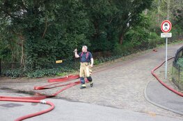 Brand in sauna van woning in Bloemendaal