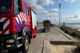 Twee gewonden bij korte brand in strandhuisje