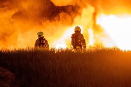 Strandtent Bloomingdale door felle brand verwoest