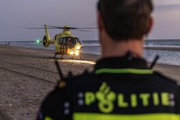 Hulpdiensten groots uitgerukt voor reanimatie op strand bij Zandvoort