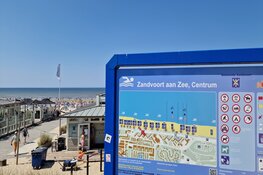 Zomerse warmte zorgt voor drukte in Zandvoort