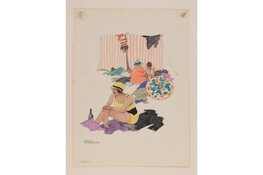 Het strandleven van de jaren 30 op de boulevard