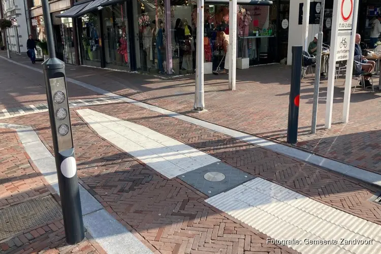 Extra werkzaamheden aan beweegbare palen Haltestraat
