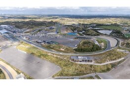 Crash op circuit in Zandvoort