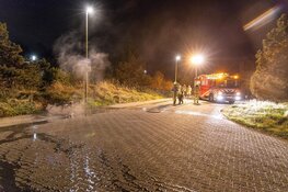 Deelscooter in brand in Zandvoort