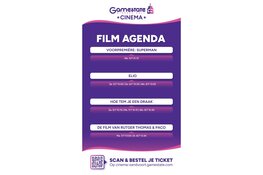 Gamestate maakt programmering Gamestate Cinema Zandvoort bekend!
