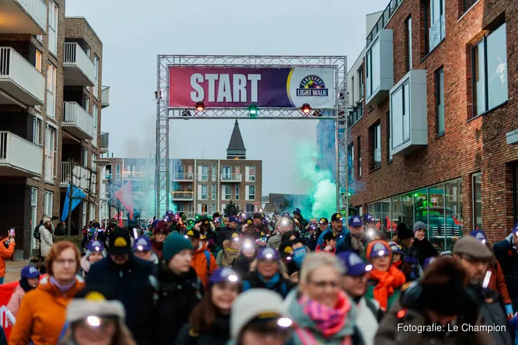 Inschrijving 5e editie Zandvoort Light Walk geopend