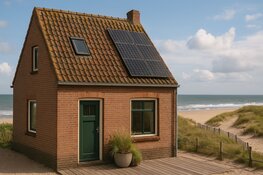 Storm aan de kust in Zandvoort