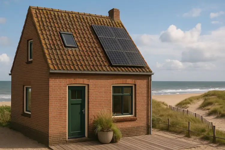 Storm aan de kust in Zandvoort