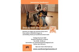 Nieuw muzikaal initiatief in Zandvoort: maandelijkse Jamsessie brengt muzikanten en publiek samen