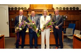 Nieuw college geïnstalleerd