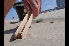 Juttersgeluk maakt vervuiling op het strand van Zandvoort zichtbaar