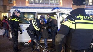 Agenten uitgescholden in Zandvoort