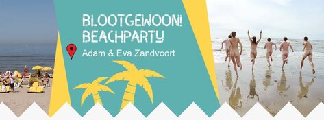 De allereerste BlootGewoon! Beachparty
