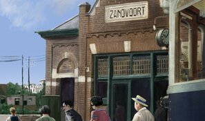 Tentoonstelling ‘We Gaan Naar Zandvoort!'; een digitale reis van verleden naar heden’