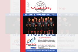 De Strakke Ketting gaat uitdaging Alpe D'Huzes aan