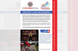 De Strakke Ketting gaat uitdaging Alpe D'Huzes aan