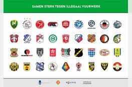 Betaald voetbalclubs weren zich tegen illegaal vuurwerk