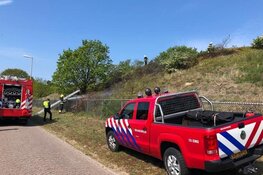 Duinbrand Zandvoort in de kiem gesmoord