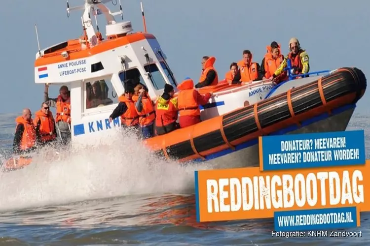 Komende zaterdag Reddingbootdag