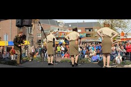 De markt Zandvoort komt er weer aan