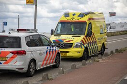 Gewonde bij botsing op paaltje Boulevard Barnaart