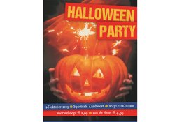 Halloween party bij het Sportcafé