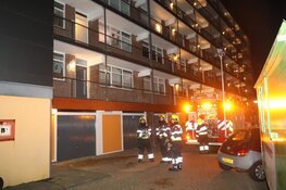 'Brandje in flatwoning door vuurwerk'
