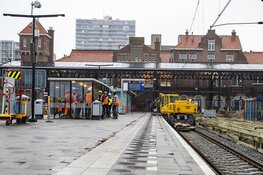 Werkzaamheden aan station Zandvoort in volle gang