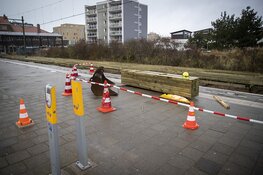 Werkzaamheden aan station Zandvoort in volle gang