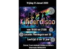 Vrijdag kinderdisco in Pluspunt