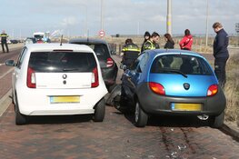 Blikschade bij aanrijding op Boulevard in Zandvoort