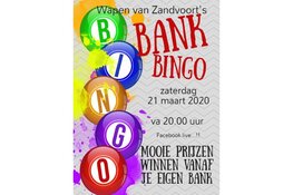 Nood maakt inventief: Wapen van Zandvoort organiseert Bankbingo