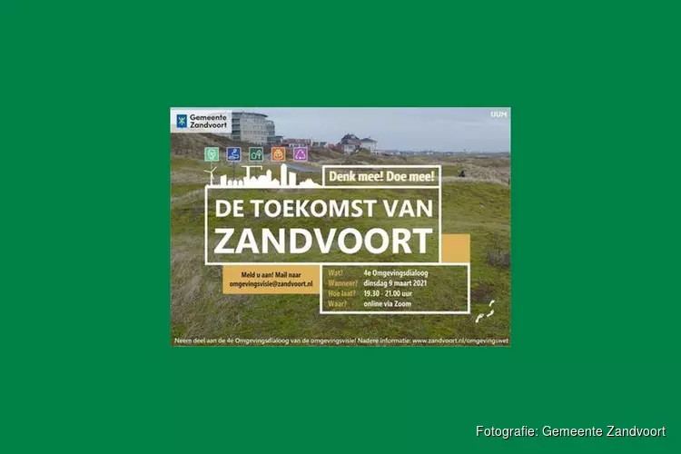 4e Omgevingsdialoog: denkt u mee?