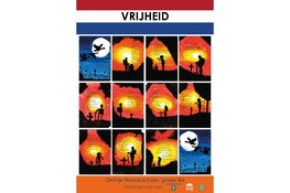 Affiches "Vrijheid"  lagere scholen Zandvoort