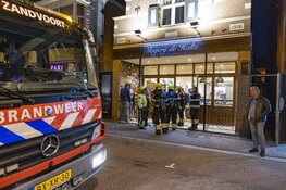 Rookontwikkeling bij slagerij in Zandvoort door defect filter