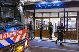 Rookontwikkeling bij slagerij in Zandvoort door defect filter