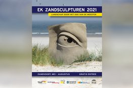 Europees Kampioenschap Zandsculpturen als buitenexpositie in Zandvoort