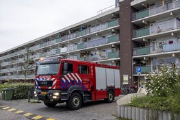 Witte rook zorgt voor brandmelding flat Lorentzstraat Zandvoort